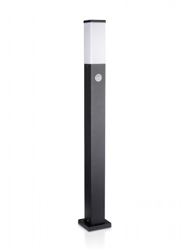 КХ-110-5 SBK (6) с датчиком движения E27 MAX40W вы [01108703] КХ-110-5 SBK (6) с датчиком движения E27 MAX40W высота 80см фонарь напольный (черный)