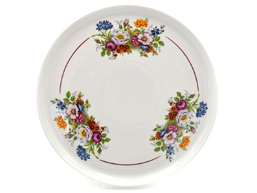 Д2с0553/1ф34 (в кор.5шт.) - Блюдо д/пиццы 300мм ф. [01057331] Д2с0553/1ф34 (в кор.5шт.) - Блюдо д/пиццы 300мм ф.297 "Букет цветов"