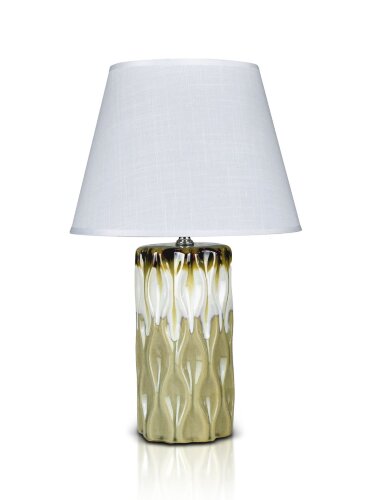 К-F642-8&quot; Grey+White shade H40см (24) светильник н [01104465] К-F642-8" Grey+White shade H40см (24) светильник настольный