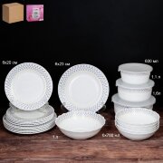 709043 (в уп.1наб.) - Столовый набор 22пр. / 22PCS [01101918]