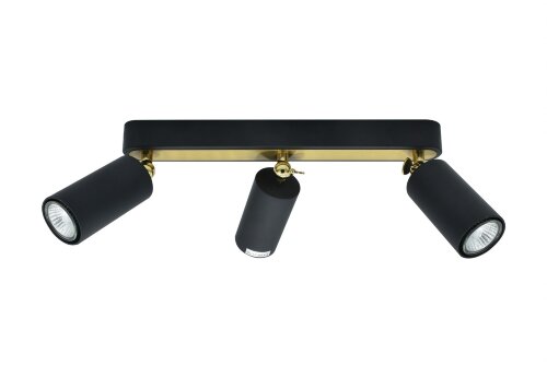 Х20644-3 BK GU10 (5) светильник потолочный [01104339] Х20644-3 BK GU10 (5) светильник потолочный