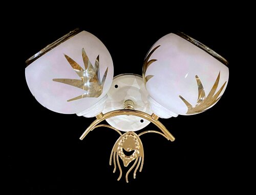 ДС-B9852A/2 FGD+WH (10) светильник настенный [01099621] ДС-B9852A/2 FGD+WH (10) светильник настенный