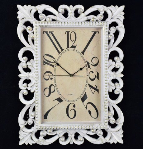 2849-02A-XYM Крем.(в уп.6шт.) - Часы настенные, ра [01081294] 2849-02A-XYM Крем.(в уп.6шт.) - Часы настенные, размер: 50,8*50,8*4,6см, материал: пластик, стекло, кварцевый бесшумный механизм с плавным ходом.