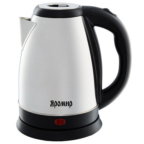 382010-РСВ (в уп.1шт.) - Чайник 1,8л. "ЯРОМИР" ЯР- [01057297] 382010-РСВ (в уп.1шт.) - Чайник 1,8л. "ЯРОМИР" ЯР-1005, нерж. сталь, номинальная мощность 1500Вт, матовая полировка.