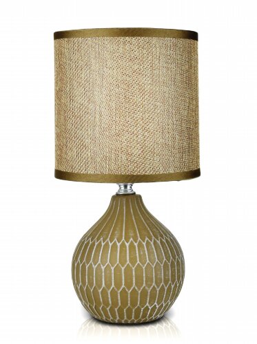 В-HS8451 I.brown+l.brown shade, размер: 150*150*29 [01104544] В-HS8451 I.brown+l.brown shade, размер: 150*150*290мм (18) светильник настольный