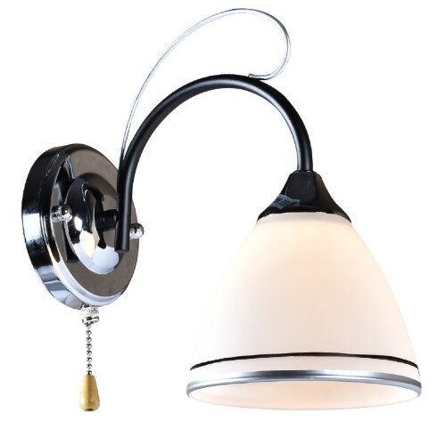 МС-XA1157/1 BK+CR (10) светильник настенный [01091087] МС-XA1157/1 BK+CR (10) светильник настенный