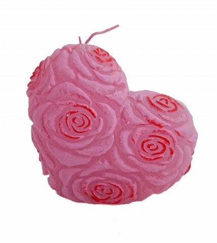 175125 (в уп.12шт.) - Свеча Фигурка с подсветкой С [01065177] 175125 (в уп.12шт.) - Свеча Фигурка с подсветкой Сердце 90