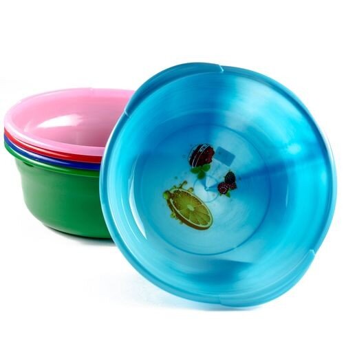 92076-РСВ (в уп.10шт.) - Таз с ручками 4л. "Новинк [01098406] 92076-РСВ (в уп.10шт.) - Таз с ручками 4л. "Новинка"