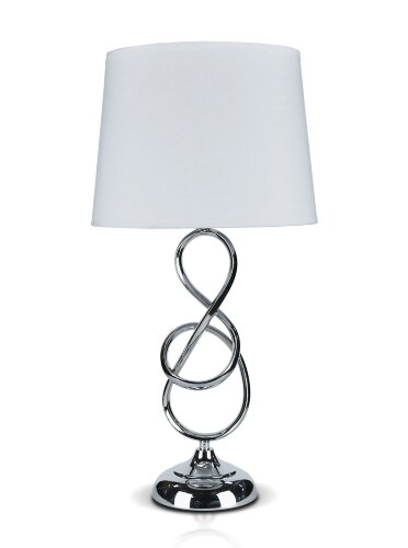 Д-JM3820 Sliver+White, размер: 280*280*545мм (6) с [01100501] Д-JM3820 Sliver+White, размер: 280*280*545мм (6) светильник настольный