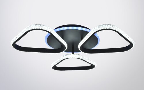 Х20701/3+1M BK подсветка RGB LED 65W 3000K-4000K-6 [01104236] Х20701/3+1M BK подсветка RGB LED 65W 3000K-4000K-6000K диммер (5) светильник потолочный