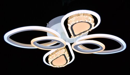 ФП-K28924/2+2+2 WT+CR Led 156W 3000K+6500K диммер [01096410] ФП-K28924/2+2+2 WT+CR Led 156W 3000K+6500K диммер (1) светильник потолочный