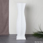 727325 (в уп.6шт.) - Ваза напольная 18х18х70см. /F [01108300]