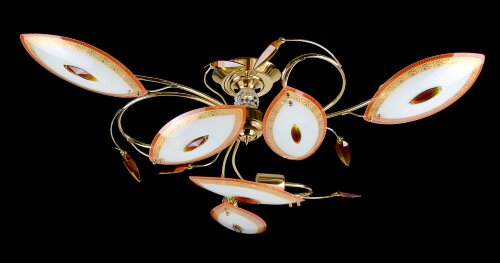 Л11406/6 (4)  FG+BN светильник потолочный [01026529] Л11406/6 (4)  FG+BN светильник потолочный