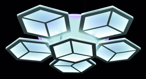 Э-C19095/5+1 WH Led 117W+15W 3000K+4000K+6500K дим [01091247] Э-C19095/5+1 WH Led 117W+15W 3000K+4000K+6500K диммер (1) светильник потолочный