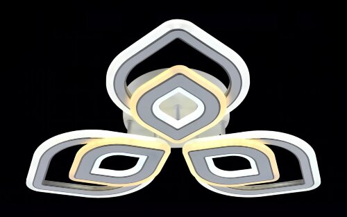 МС-LI8433/3 WH+CR Led 99W 3000K+4000K+6500K диммер [01101337] МС-LI8433/3 WH+CR Led 99W 3000K+4000K+6500K диммер (1) светильник потолочный