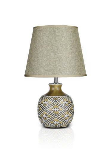 К-EA040 Ancient+Ancient shade H32см (24) светильни [01104514] К-EA040 Ancient+Ancient shade H32см (24) светильник настольный