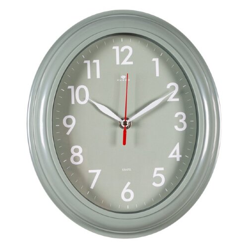 2623-010 (10) Часы настенные овал 22,5х26,5см, кор [01106729] 2623-010 (10) Часы настенные овал 22,5х26,5см, корпус оливковый "Легкость" "Рубин"