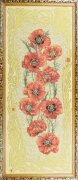 Z Золотые маки вертикальные (50*123) Г/Т, К4 [01095781]