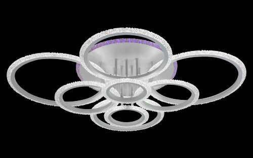 МС-LI8447C/8 WH (RGB) Led 125W+7W 3000K+4000K+6500 [01100169] МС-LI8447C/8 WH (RGB) Led 125W+7W 3000K+4000K+6500K диммер (1) светильник потолочный