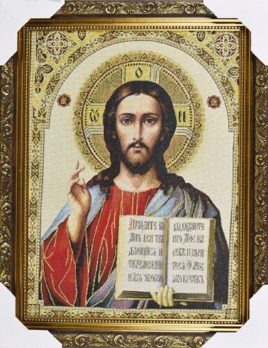 30*40 Икона "Спаситель" гобелен [01086908] 30*40 Икона "Спаситель" гобелен