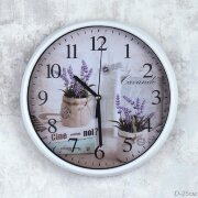 736684 (в уп.40шт.) - Часы настенные, круглые D=25 [01110992]