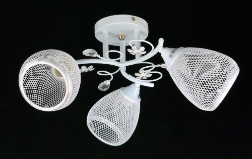 МС-DA5007/3 WH+GOLDPN (6) АКЦИЯ светильник потолоч [01097059] МС-DA5007/3 WH+GOLDPN (6) АКЦИЯ светильник потолочный