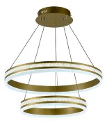 МС-DK6040/2 Matte gold  Led 136W 3000K+4000K+6500K [01100158]