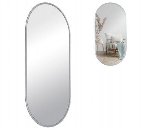 8041-Z3 (1) Зеркало интерьерное настенное овальное [01108921] 8041-Z3 (1) Зеркало интерьерное настенное овальное c окантовкой 80х40 см, матовый Рубин