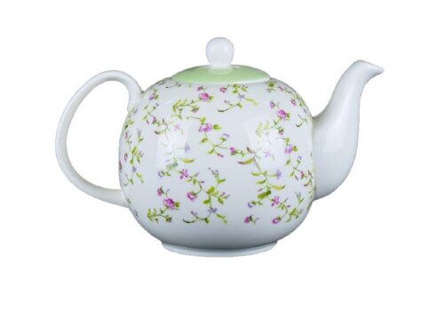 GL12-094A (в уп.12шт.) - Чайник с крышкой 1200мл, [01065276] GL12-094A (в уп.12шт.) - Чайник с крышкой 1200мл, new bone China, материал: фарфор.