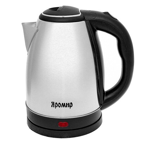 381741-РСВ (в уп.1шт .) - Чайник &quot;ЯРОМИР&quot; ЯР-1058 [01102017] 381741-РСВ (в уп.1шт .) - Чайник "ЯРОМИР" ЯР-1058 нерж, 1500Вт, 1,8л.