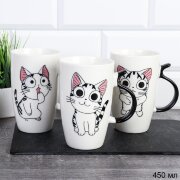 737713 (в уп.48шт.) - Кружка Котики 450мл. / SQ122 [01108582]
