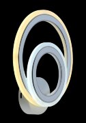 МС-LI8466C/1 WH+CR Led 23W 3000K+6500K пульт (10) [01100202]